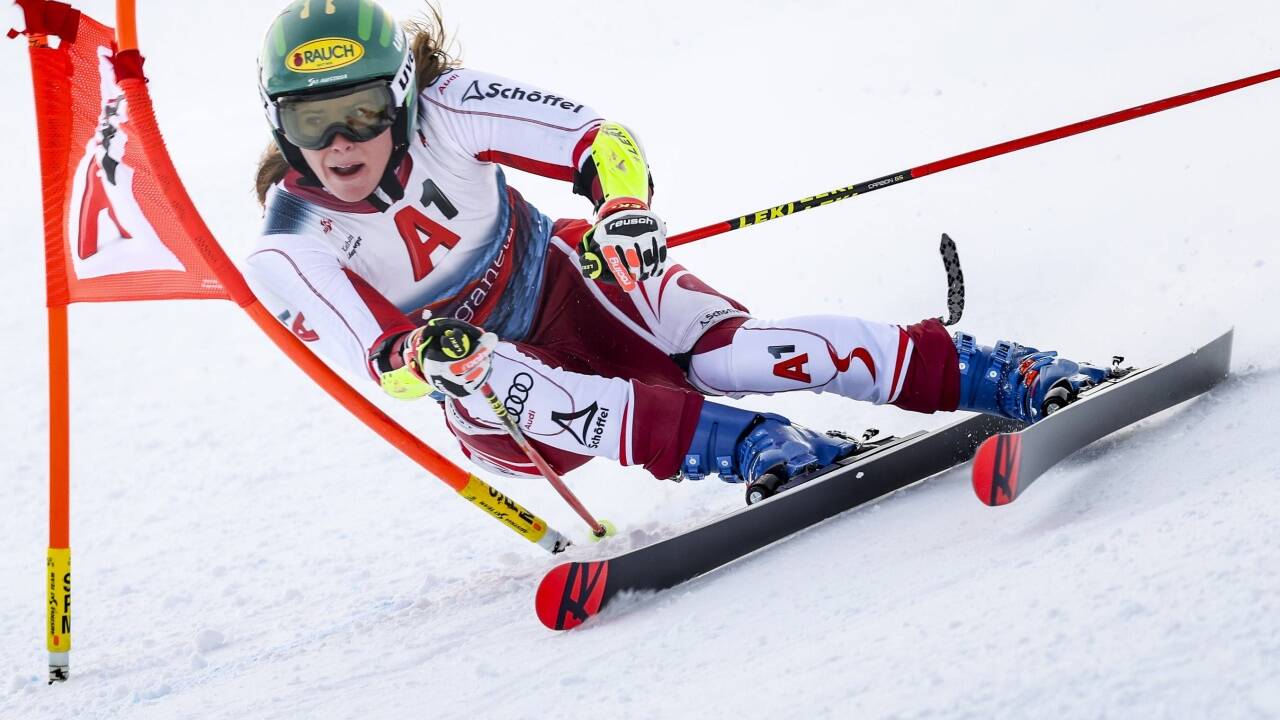 Katharina Liensberger führt in Sölden das ÖSV-Technikteam an. 