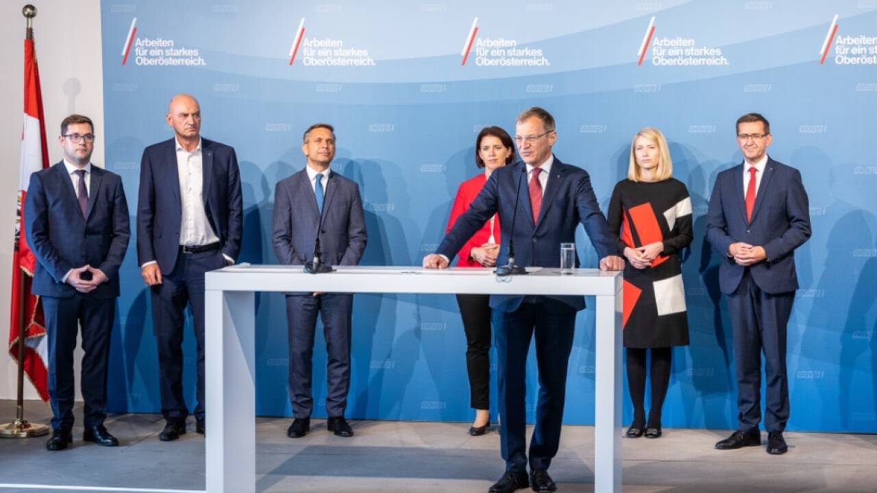 Die ÖVP und ihr Team für die nächsten sechs Jahre 