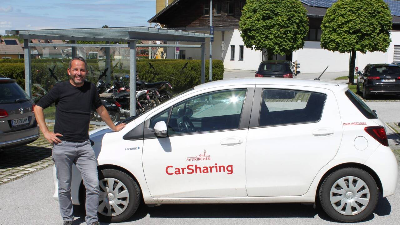 Von der Seestadt Aspern nach Seekirchen: David Knapp ist ein echter Carsharing-Pionier.  