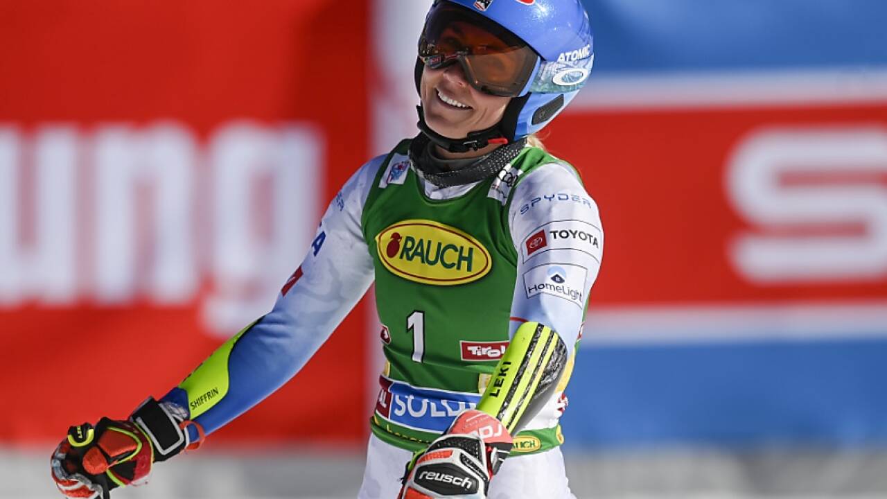 Shiffrin gewann Weltcup-Riesentorlauf in Sölden. 