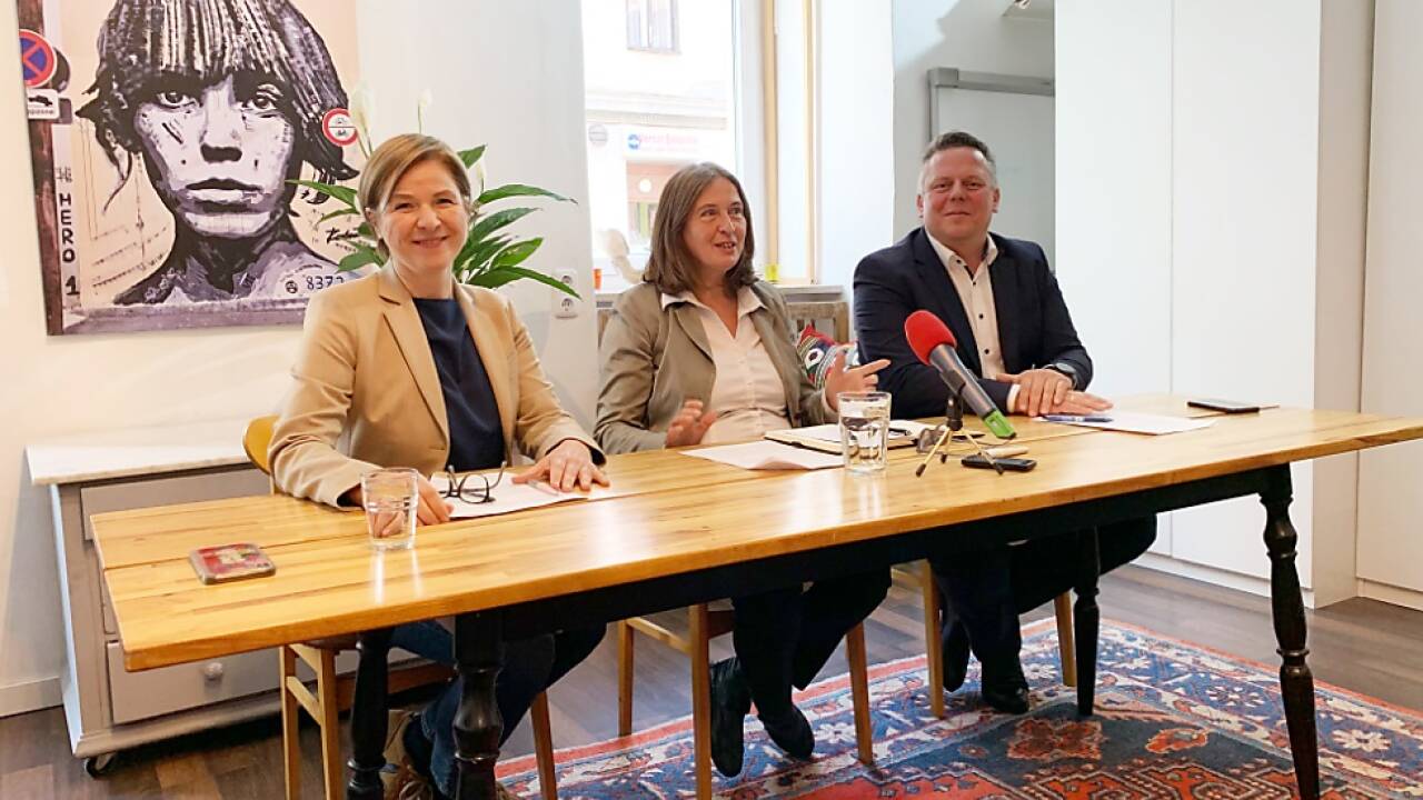 Schwentner, Kahr und Ehmann verhandeln in Graz linke Koalition 