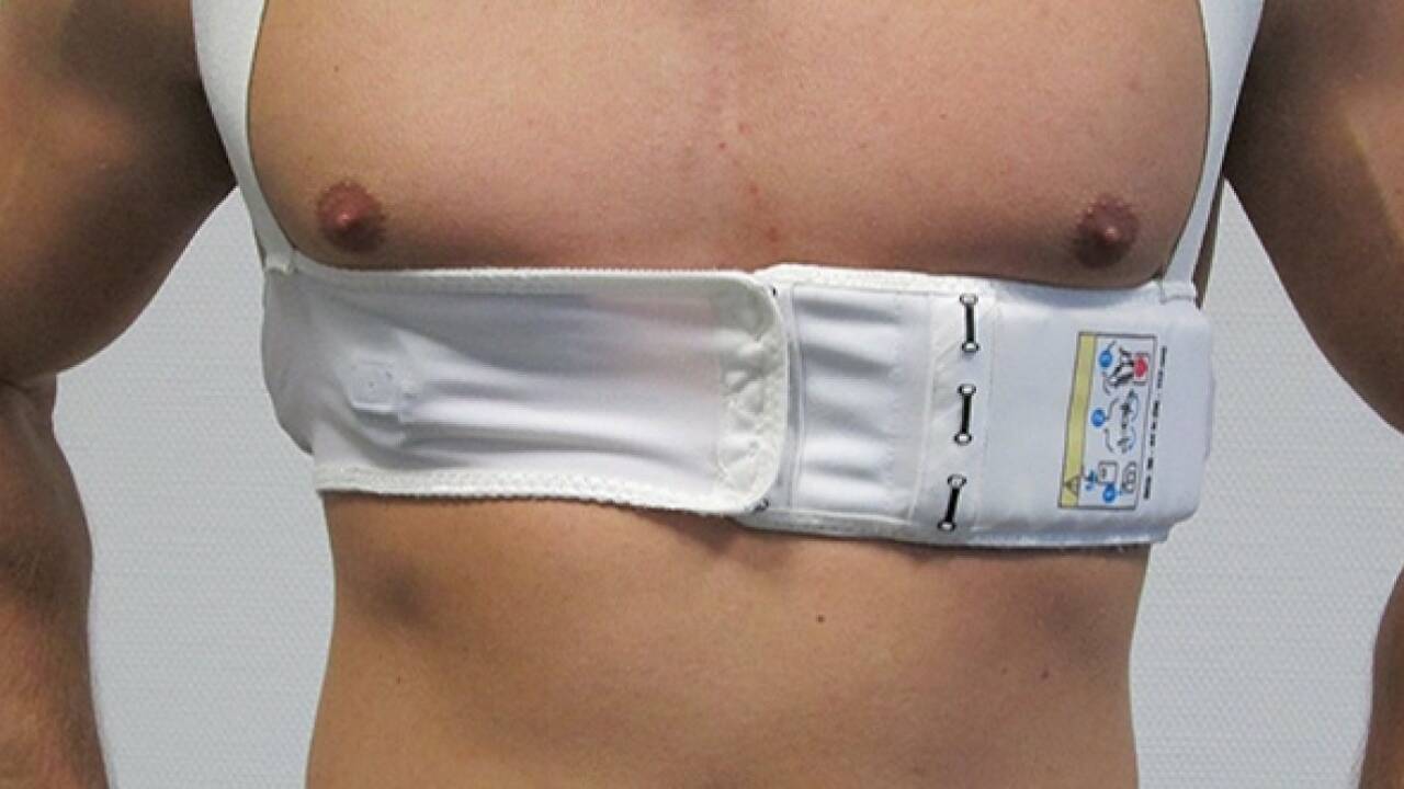 Defibrillator kann man auch als Weste tragen