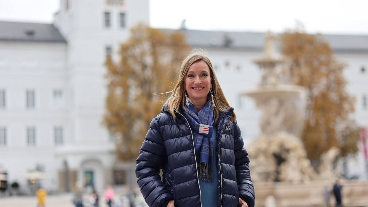 Stadtführerin Sabine Rath bietet Gruselführungen durch Salzburg an. Neben Schaurigem weiß sie auch Unterhaltsames zu berichten. 