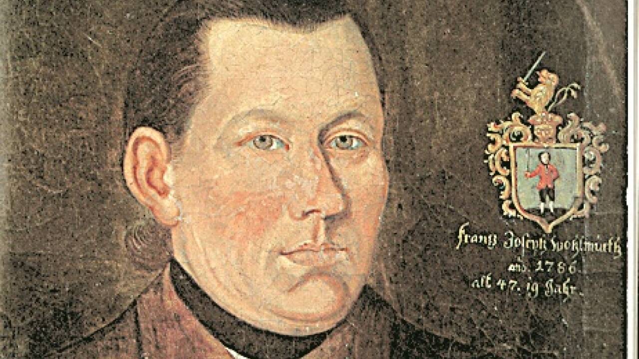  Franz Joseph Wohlmuth mit 48.  