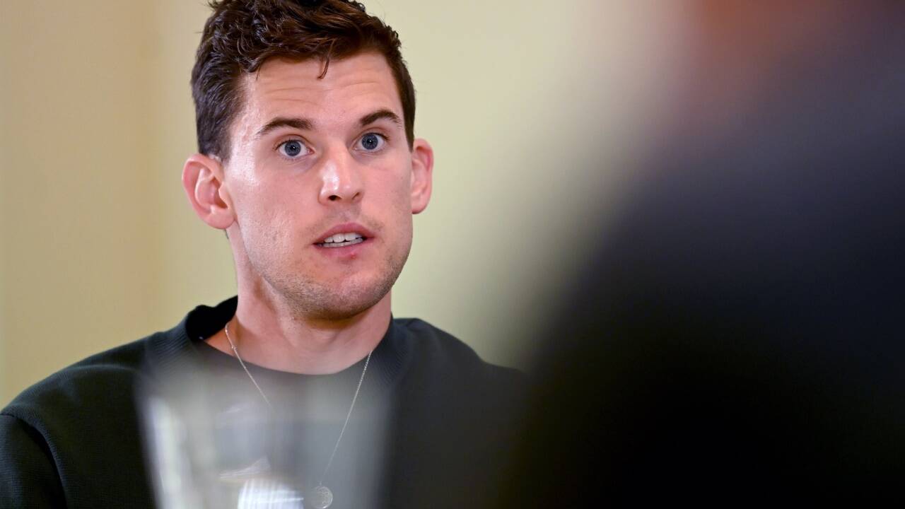Die Politik sorgt sich um den Impfstatus von Dominic Thiem. 