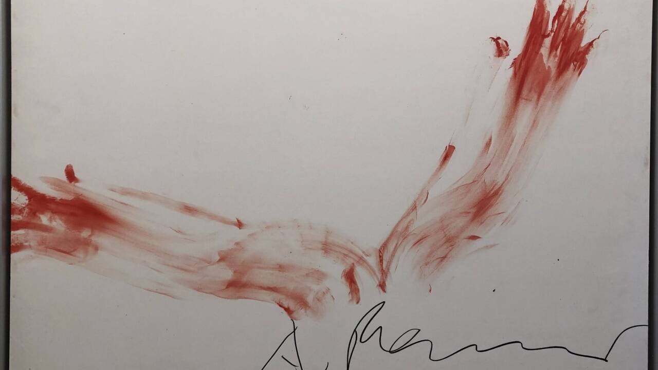 Arnulf Rainers doppelte Handschrift  Arnulf Rainers doppelte Handschrift