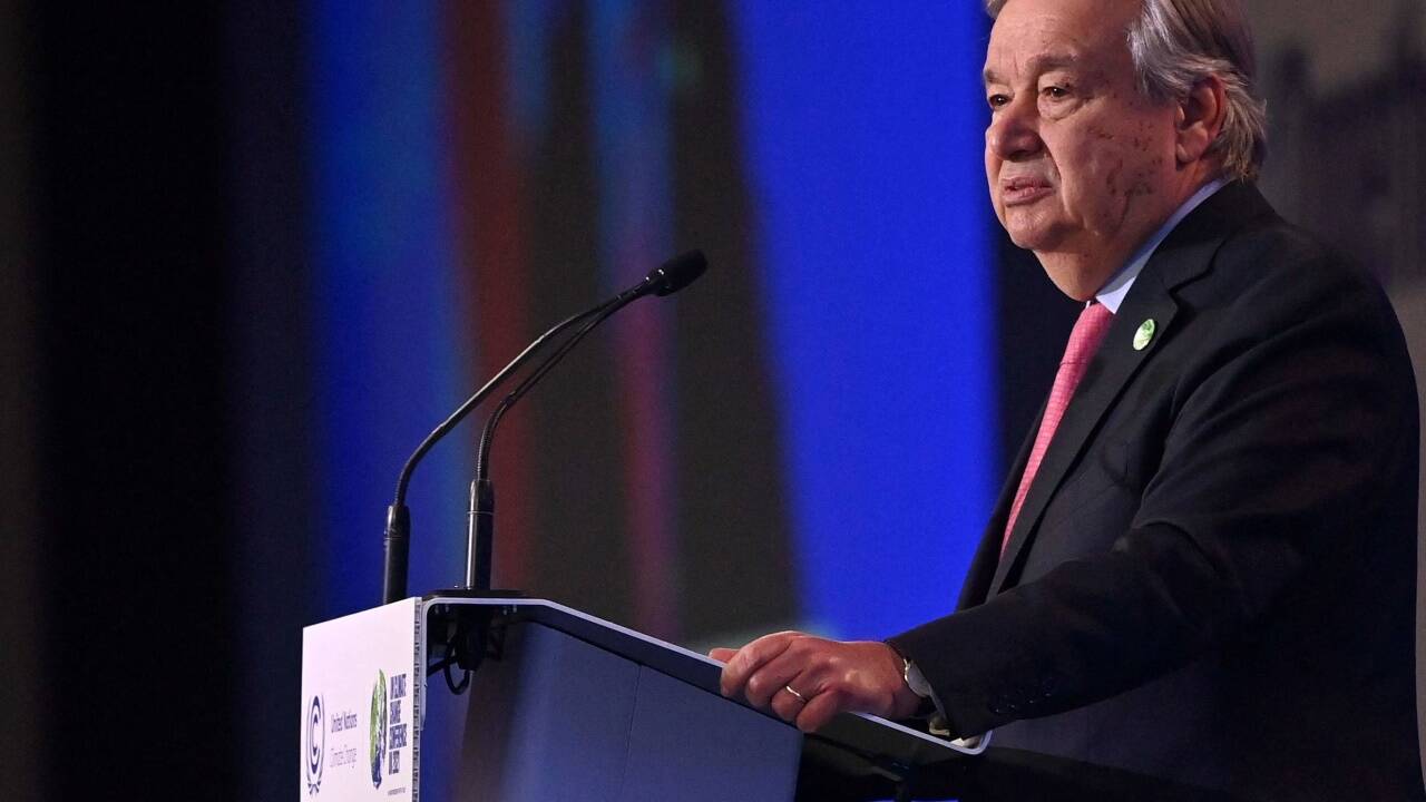 UNO-Generalsekretär Antonio Guterres.  UNO-Generalsekretär Antonio Guterres.