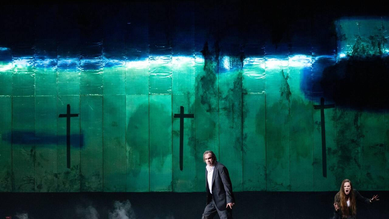 Weitere Bilder zur Salzburger „Macbeth“-Inszenierung 