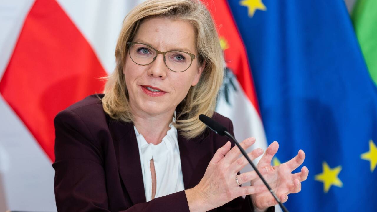 Klimaschutzministerin Leonore Gewessler (Grüne).  Klimaschutzministerin Leonore Gewessler (Grüne).