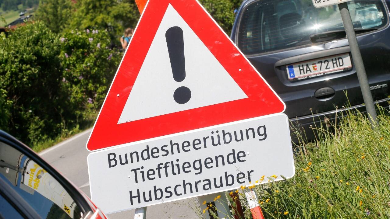 Katastrophenschutzübung des Bundesheeres am Freitag in Adnet. Katastrophenschutzübung des Bundesheeres am Freitag in Adnet.