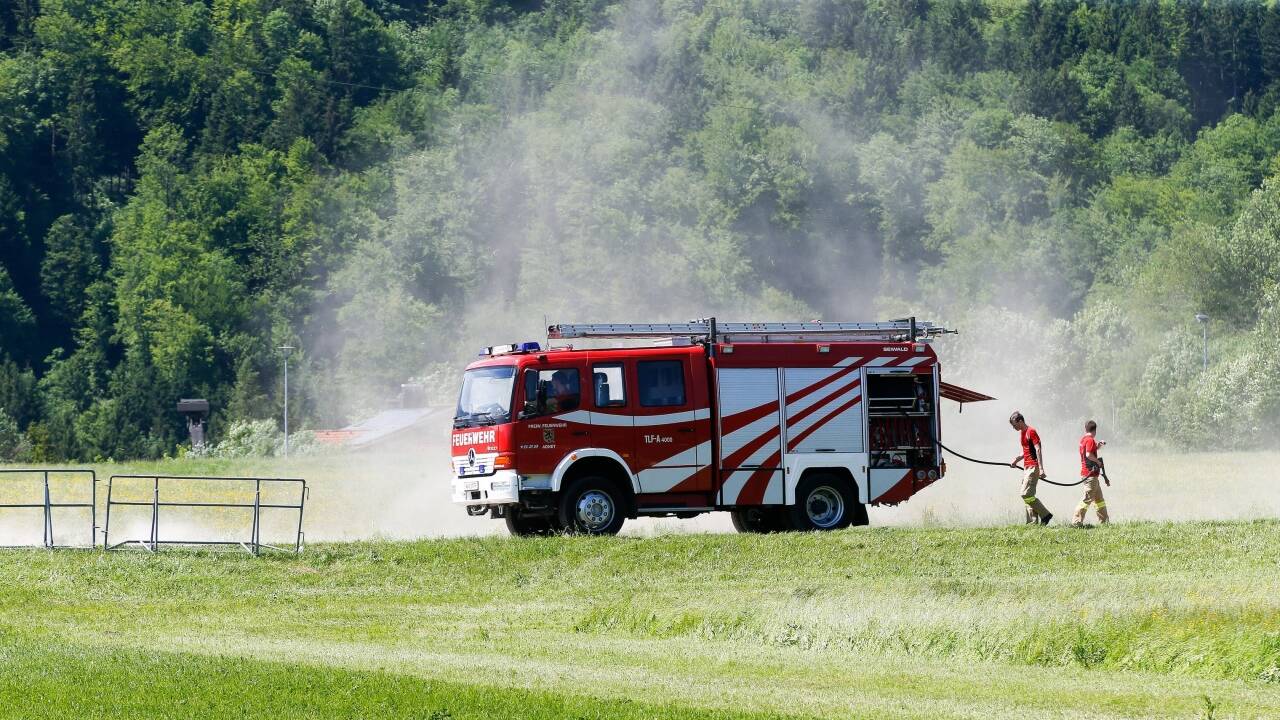Katastrophenschutzübung des Bundesheeres am Freitag in Adnet. Katastrophenschutzübung des Bundesheeres am Freitag in Adnet.