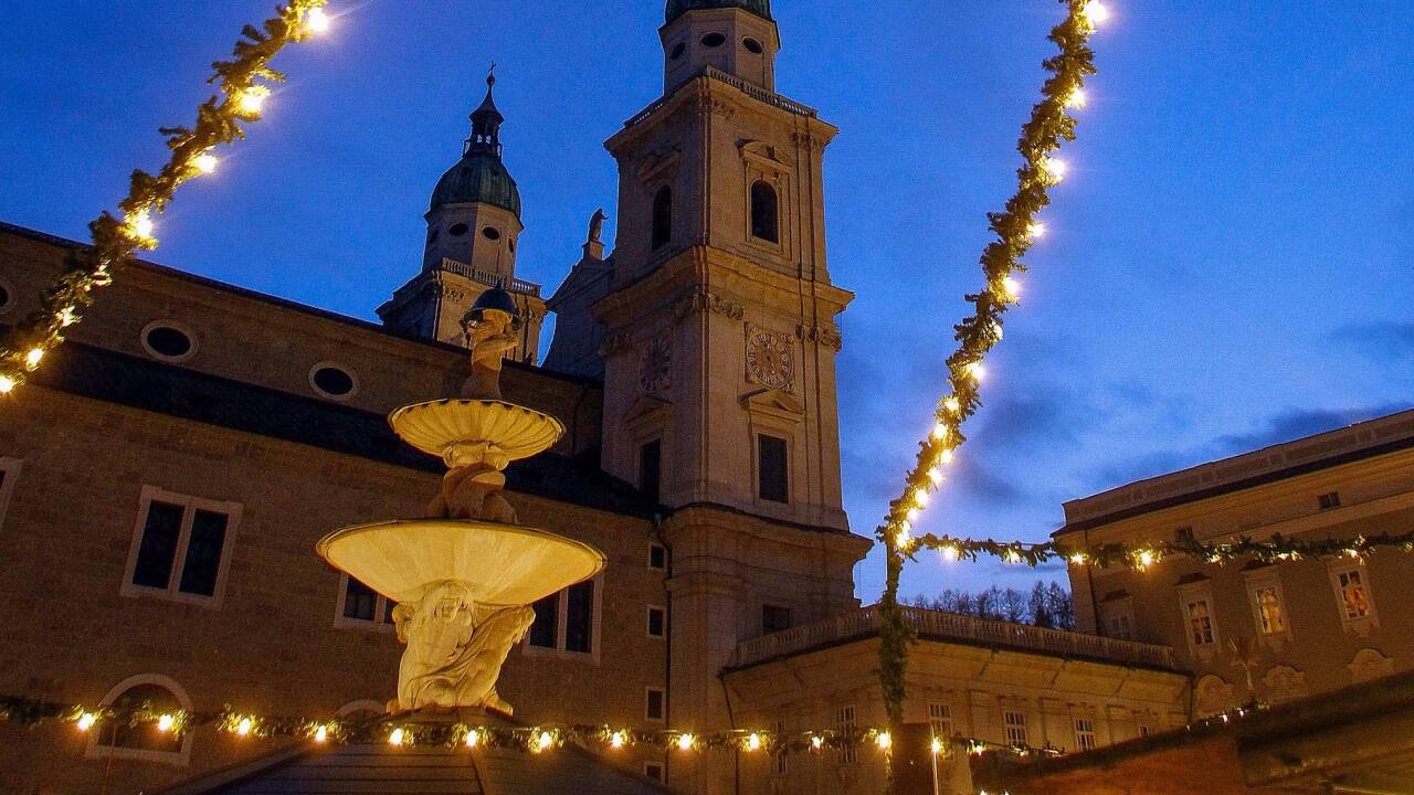 Der Salzburger Christkindlmarkt. 