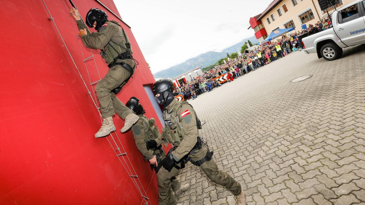 Aktionstag für Freiwilligenarbeit und Katastrophenschutz in Salzburg. Aktionstag für Freiwilligenarbeit und Katastrophenschutz in Salzburg.