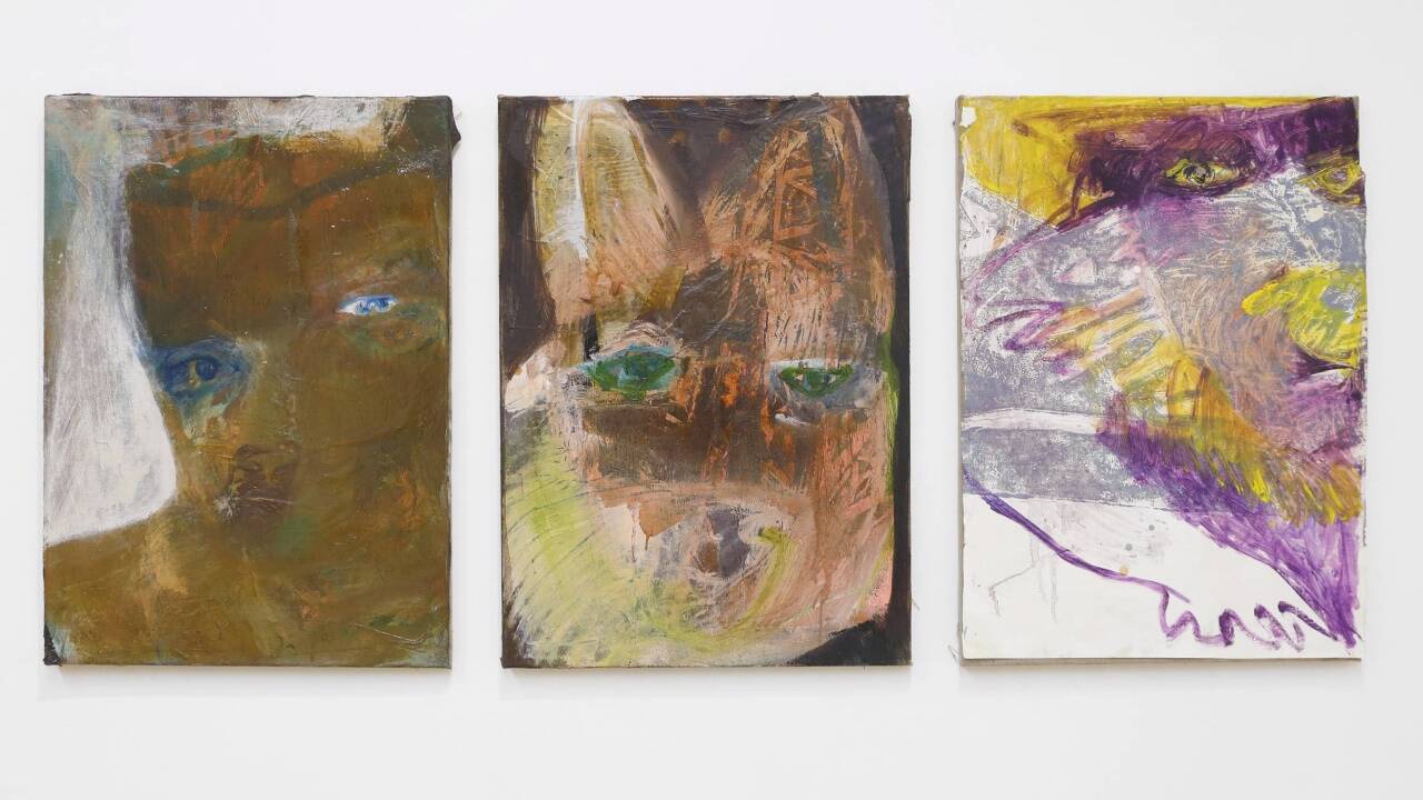 Blicke in die Ausstellung von Lena Göbel im Museumspavillon 