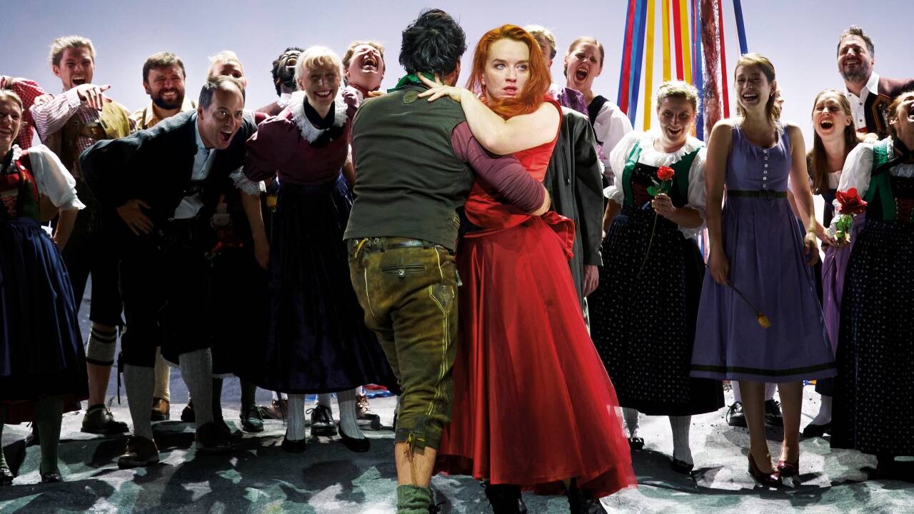 Izabela Matula als Wally. 
