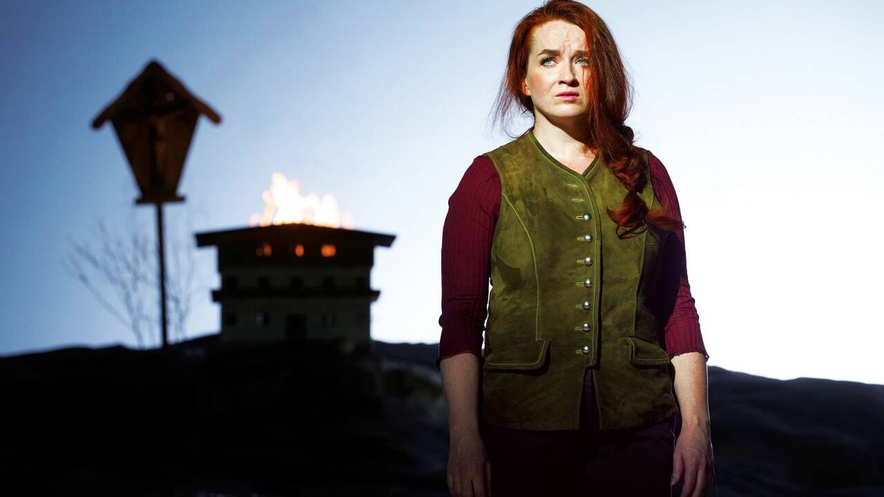 Izabela Matula als Wally. 