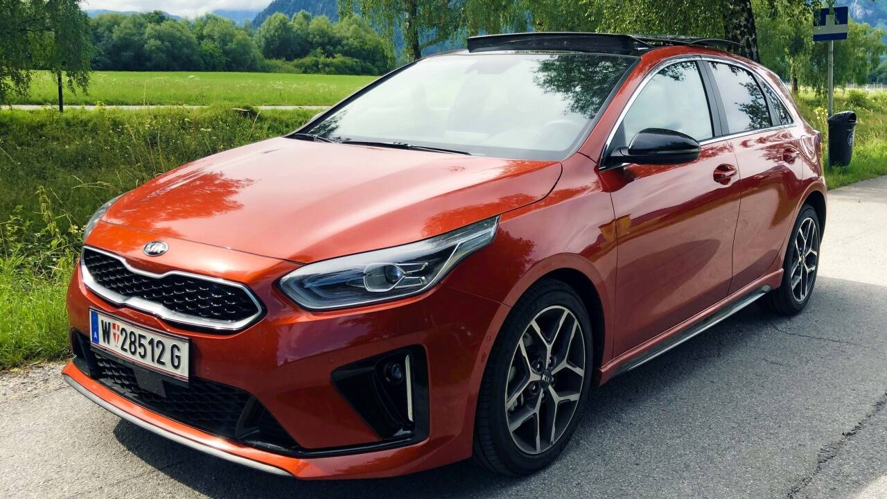 Warum Orange? Die Frage können die Designer von Kia beantworten. 