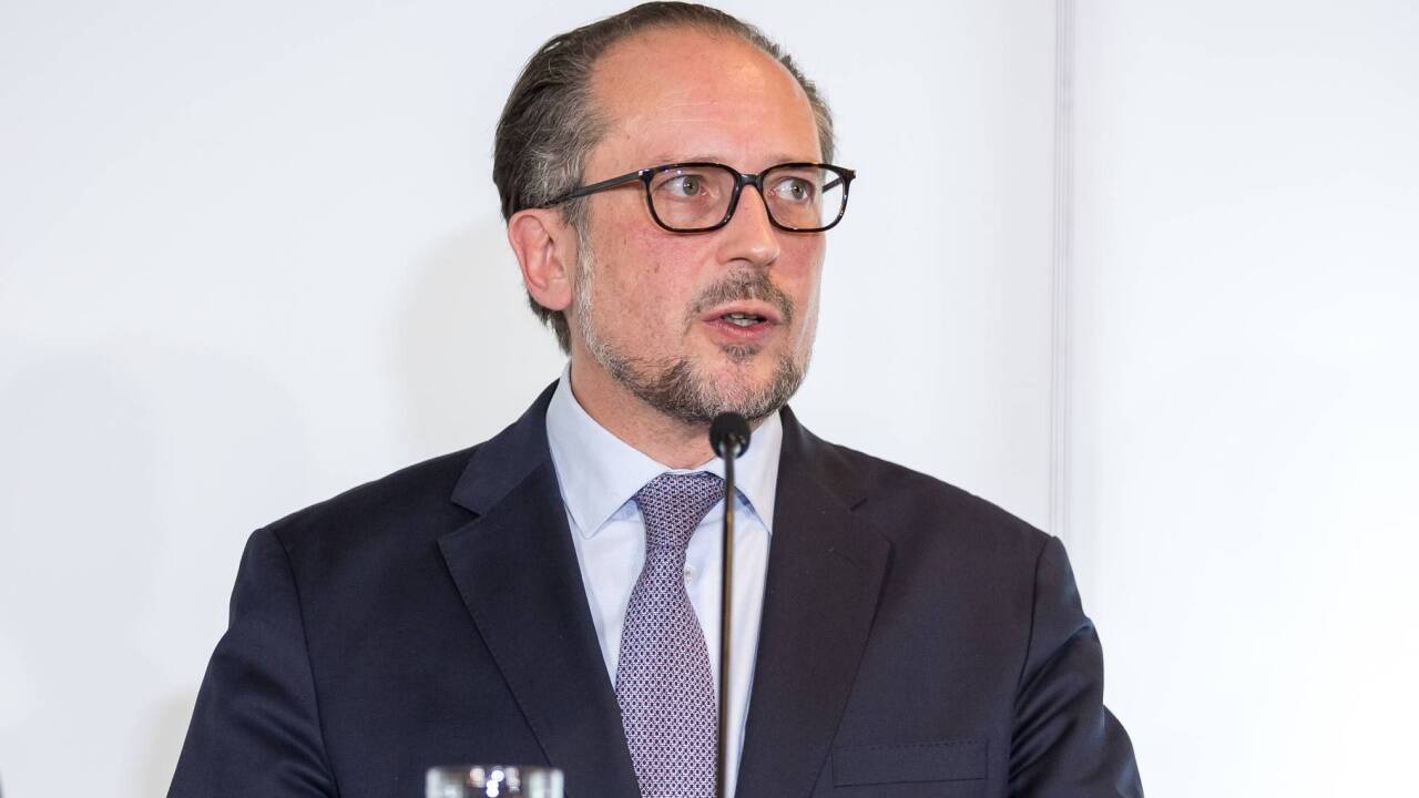 Bundeskanzler Alexander Schallenberg (ÖVP). 