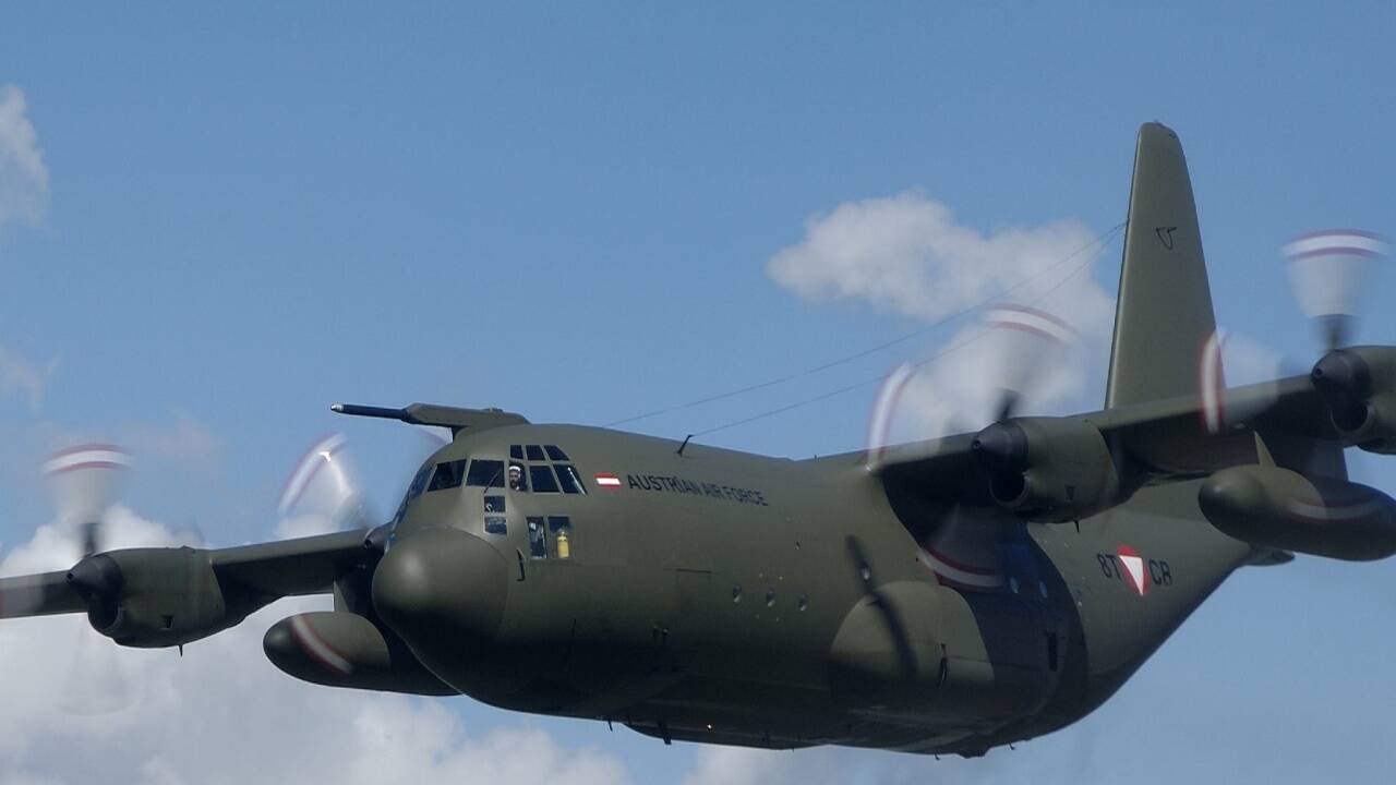 Dicker Brummer: Die Hercules C-130 des Bundesheeres. 