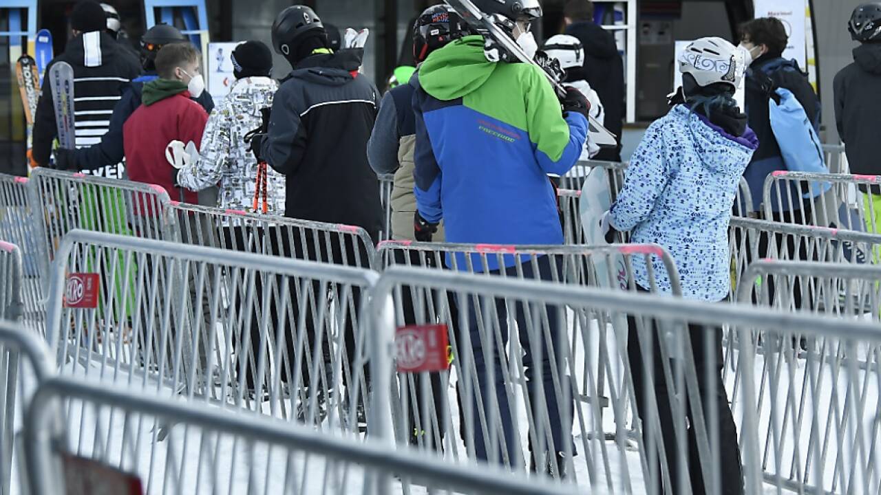 Skifahren geht auch in der Pandemie 