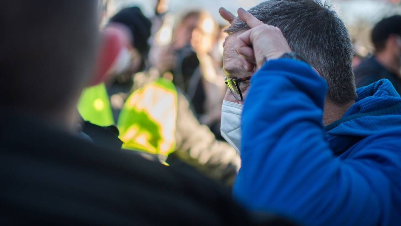 FPÖ-Chef Herbert Kickl gibt sich bei Coronathemen besonders angriffig. FPÖ-Chef Herbert Kickl gibt sich bei Coronathemen besonders angriffig.