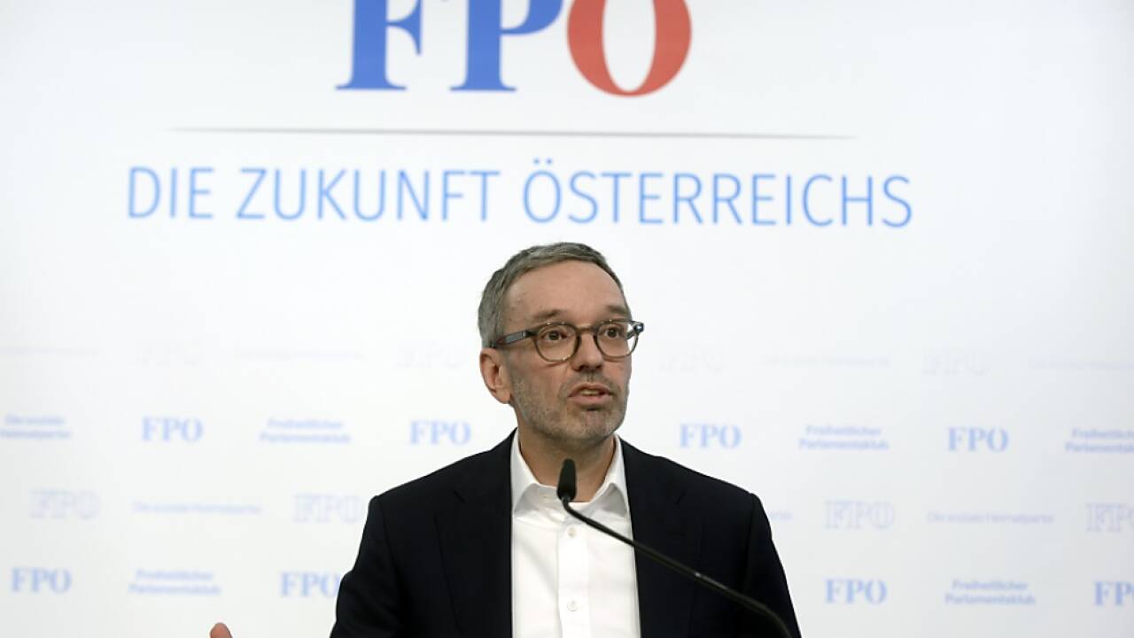 Kickl präsentierte sich voller Tatendrang 