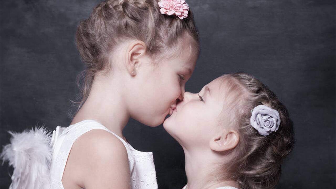 Mädchen als Engerl – Bubna gilt als begehrte Familienfotografin. 