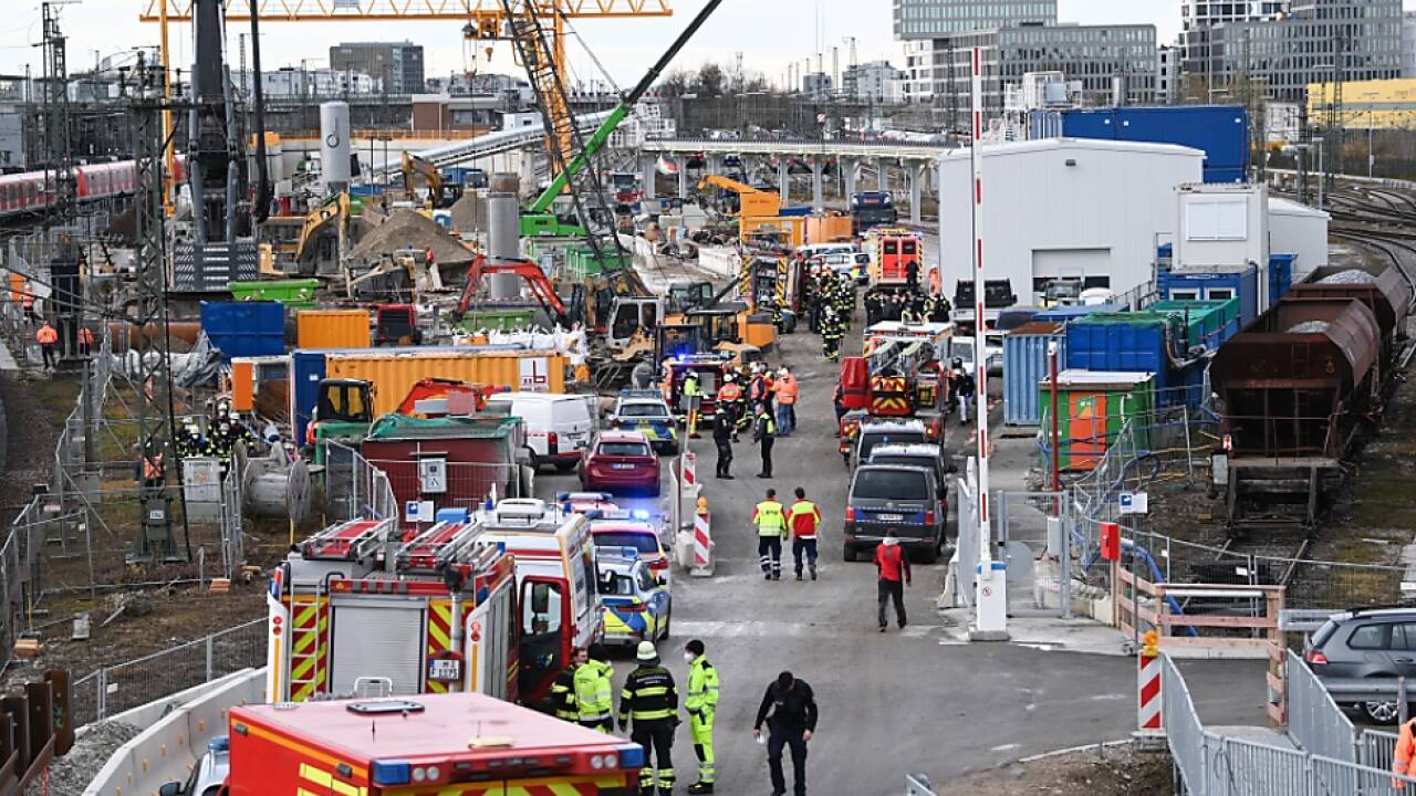 Großaufgebot der Einsatzkräfte im Zentrum von München 