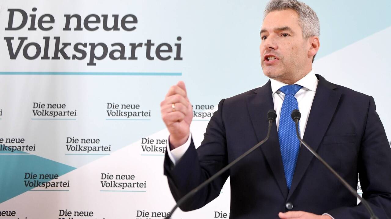 Neuer Regierungschef und ÖVP-Parteiobmann: Karl Nehammer. 