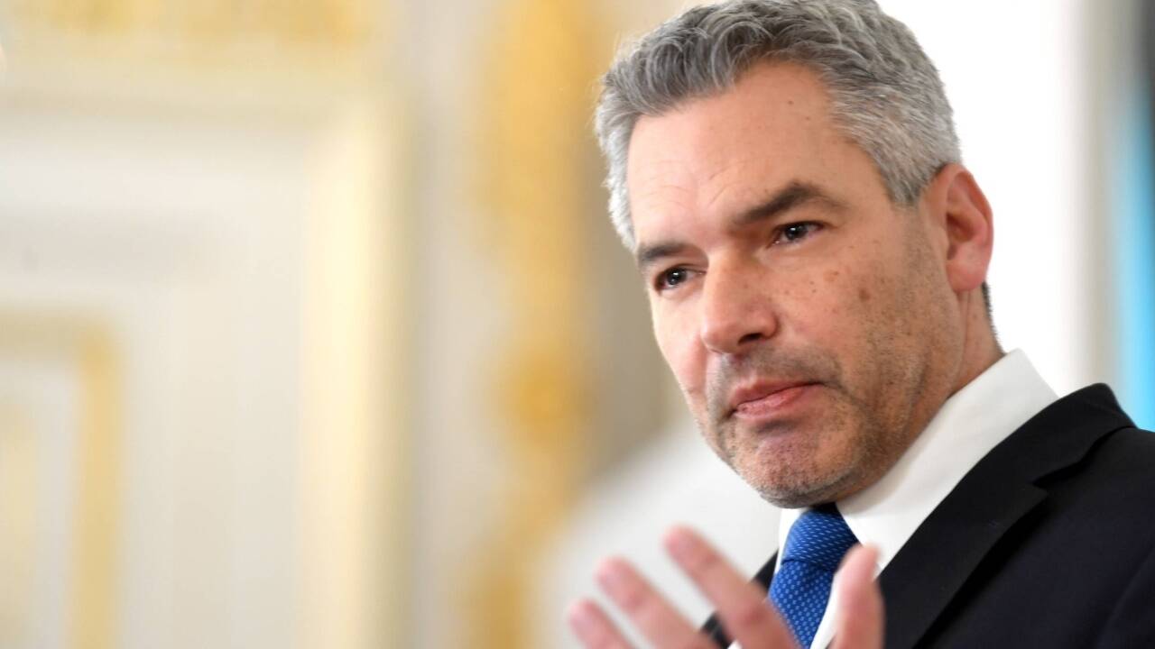 Der neue Bundeskanzler: Karl Nehammer. 