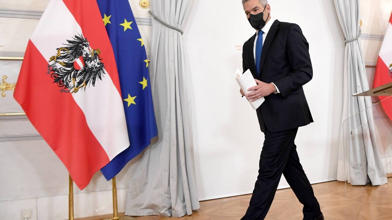 Der neue Bundeskanzler Karl Nehammer. 