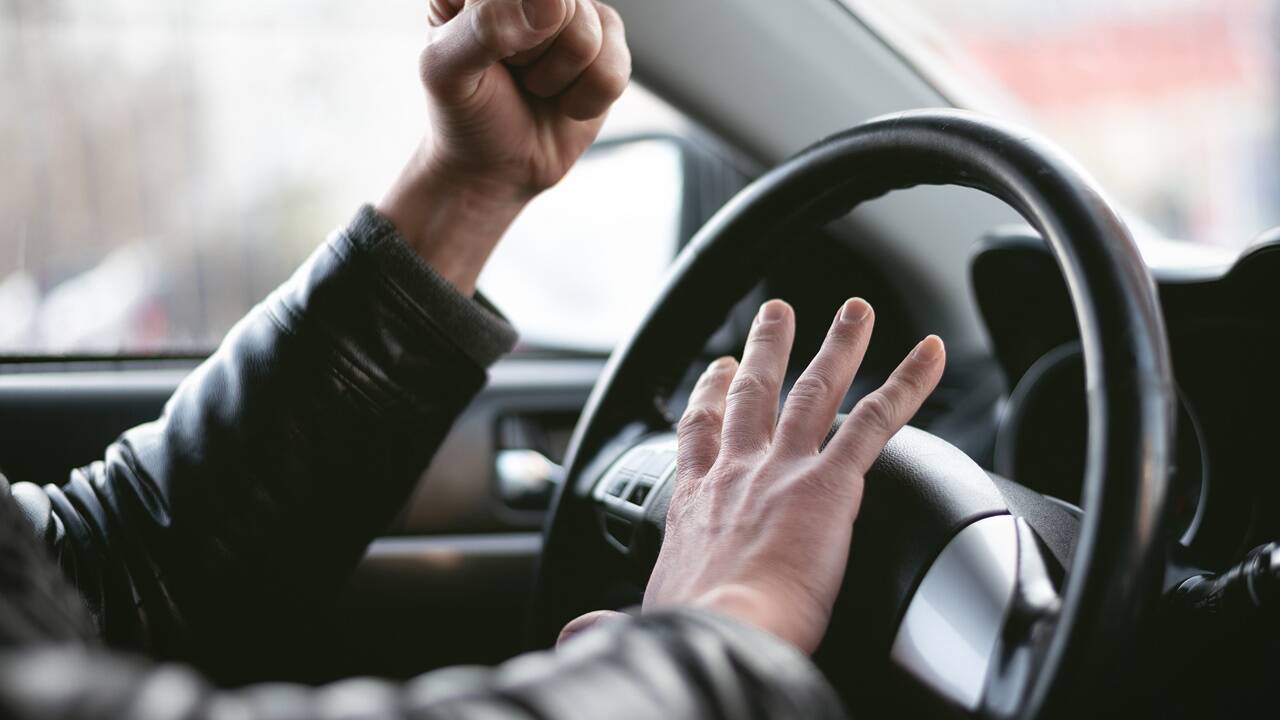 Laut Umfrage schimpfen sechs von zehn Autolenkern während der Fahrt, jeder zweite drückt regelmäßig auf die Hupe.  Laut Umfrage schimpfen sechs von zehn Autolenkern während der Fahrt, jeder zweite drückt regelmäßig auf die Hupe.