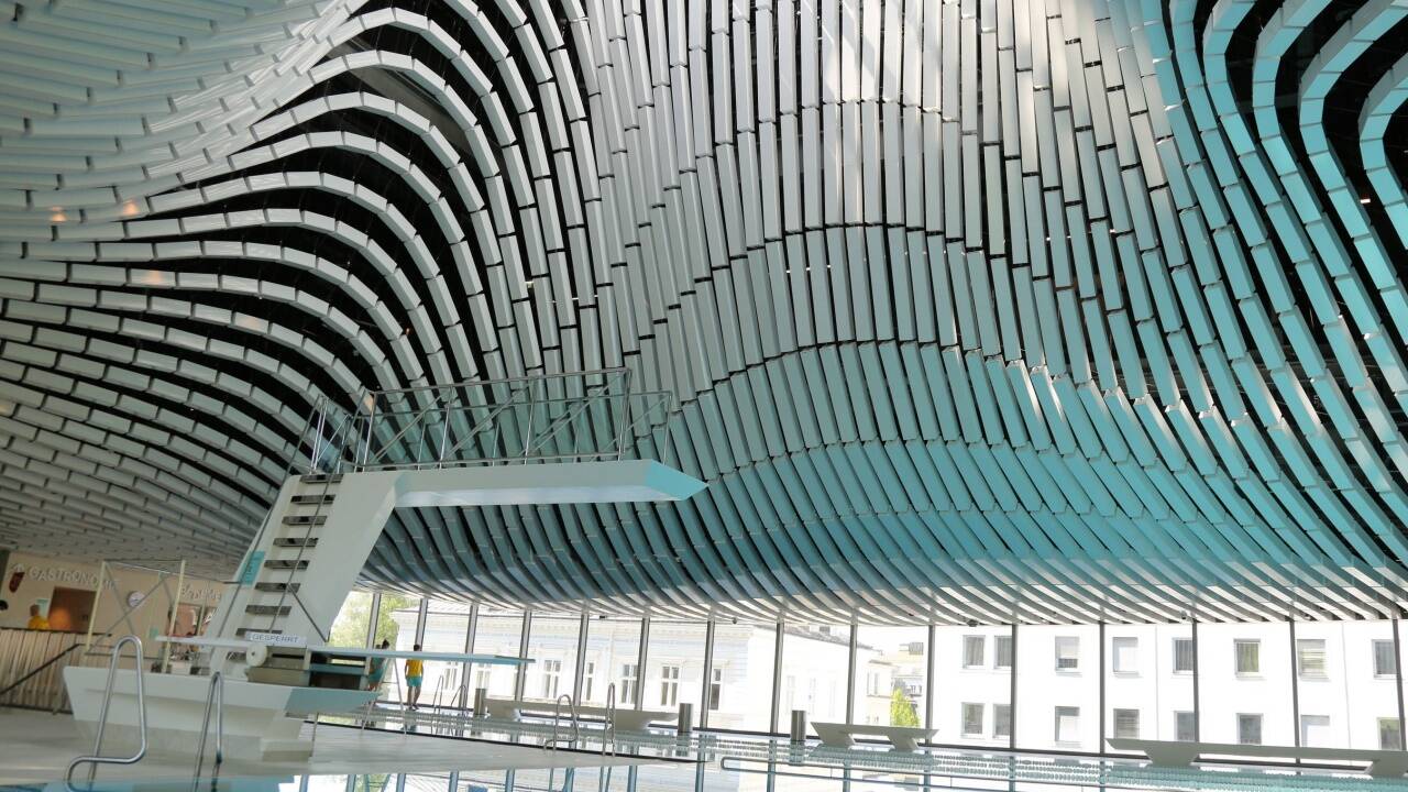 Das Paracelsusbad erhielt den Staatspreis für Architektur und Nachhaltigkeit. 