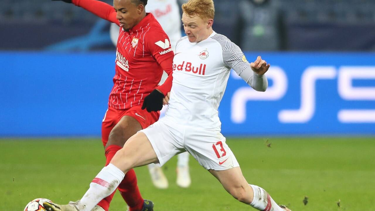 Red Bull Salzburg steht erstmals im Achtelfinale der Champions League.   Red Bull Salzburg steht erstmals im Achtelfinale der Champions League.