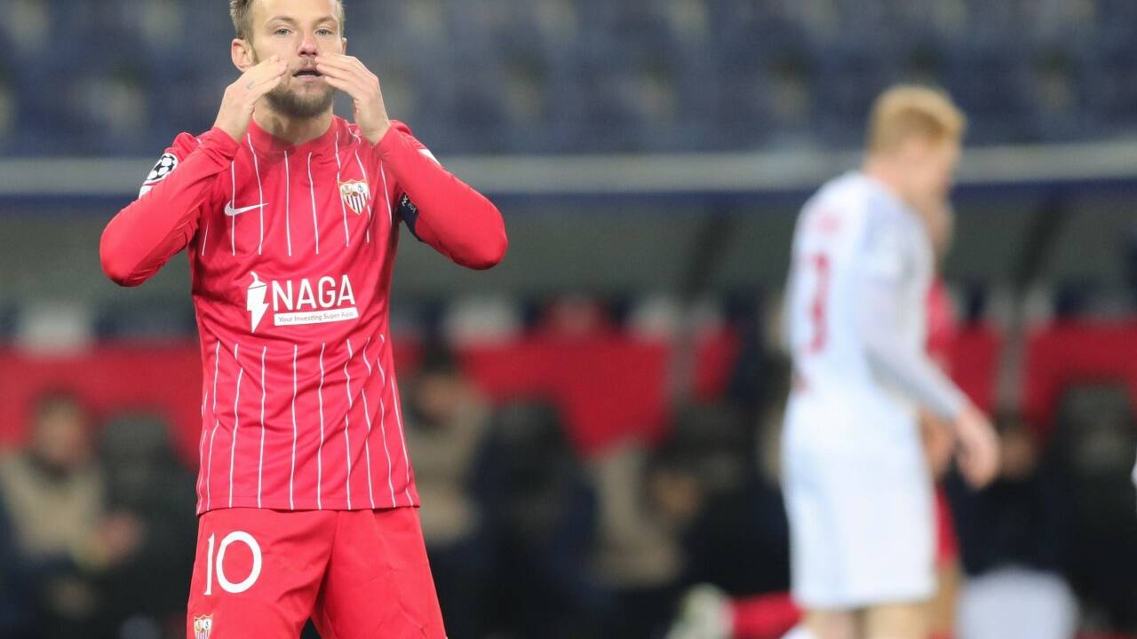 Schwer enttäuscht: Ivan Rakitic (Sevilla).  Schwer enttäuscht: Ivan Rakitic (Sevilla).