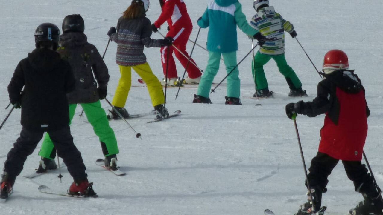 Diese Bilder des Salzburger Schulskitags entstanden lange vor der Coronapandemie. Und zwar in Flachau. 
