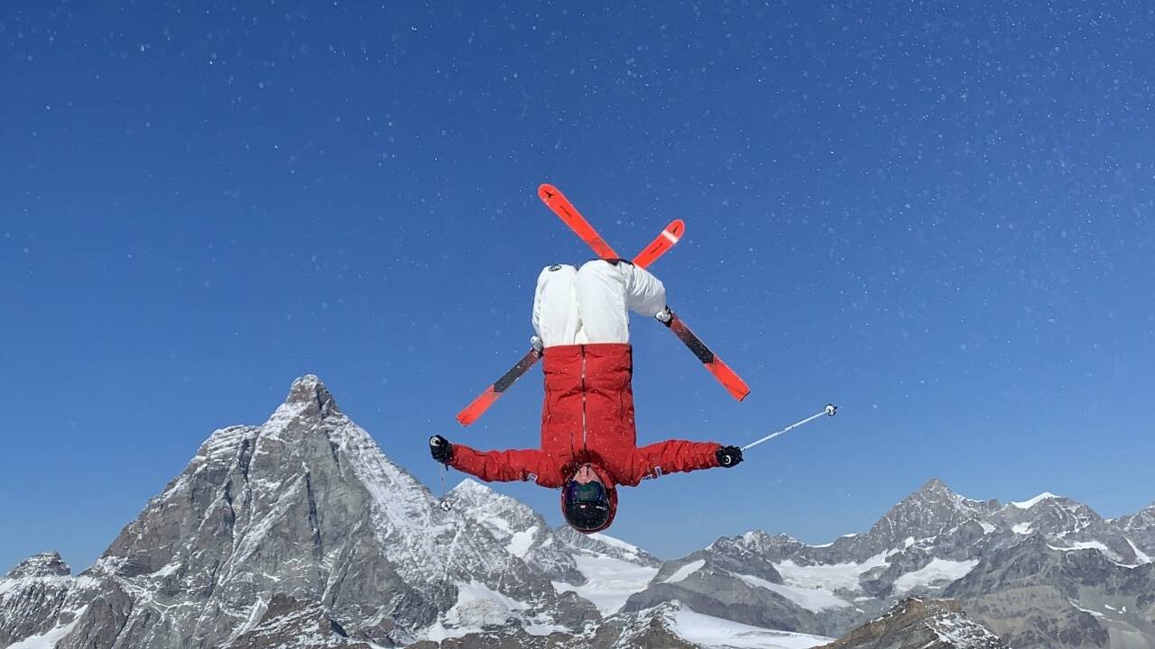 Melanie Meilinger muss Abschied vom aktiven Buckelpisten-Sport nehmen.  