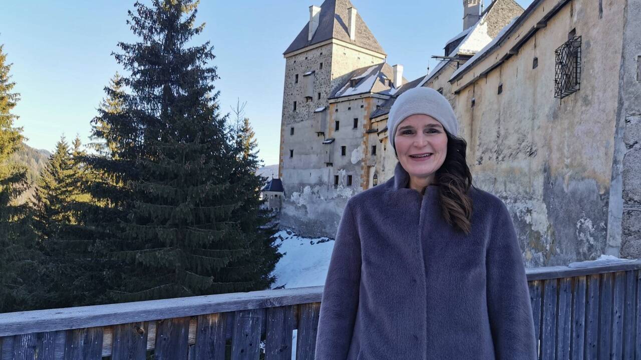 Theresita Wilczek, Geschäftsführerin von Schloss Moosham.  