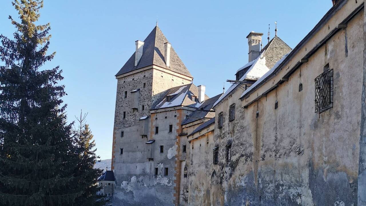 Hexenturm von Schloss Moosham. 