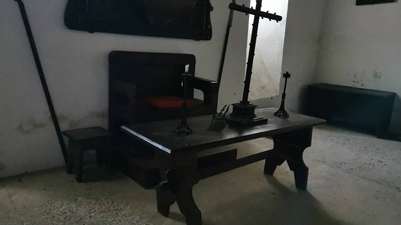 Die Gerichtsbarkeit von Schloss Moosham im Hexenturm. 