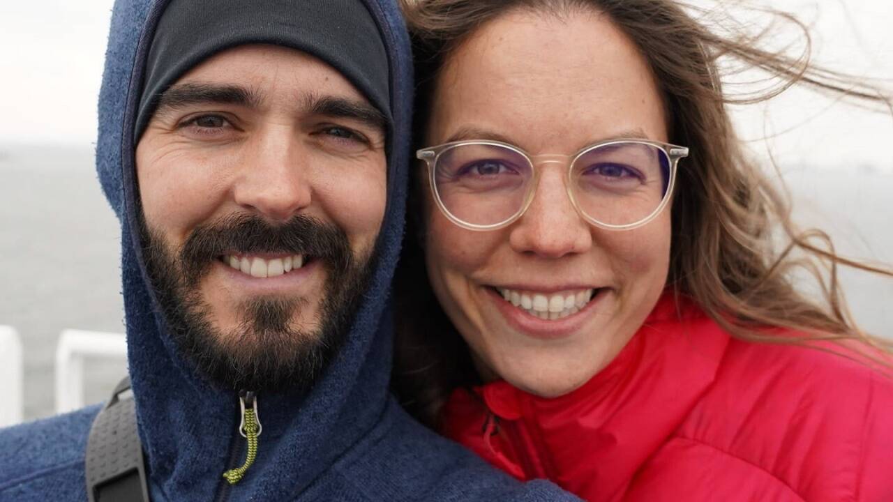Die Salzburger Weltenradler Angelika Hinteregger und Reinhard Maxbauer  Die Salzburger Weltenradler Angelika Hinteregger und Reinhard Maxbauer