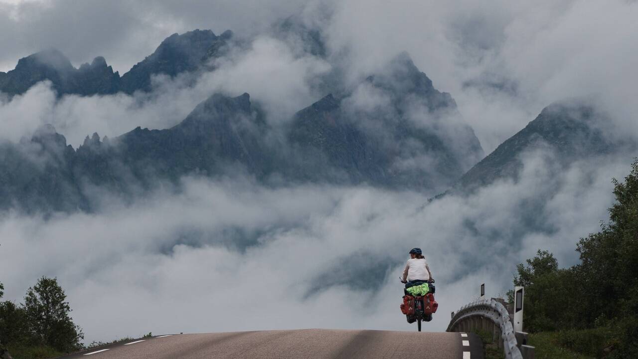 Die Salzburger Weltenradler Angelika Hinteregger und Reinhard Maxbauer  Die Salzburger Weltenradler Angelika Hinteregger und Reinhard Maxbauer