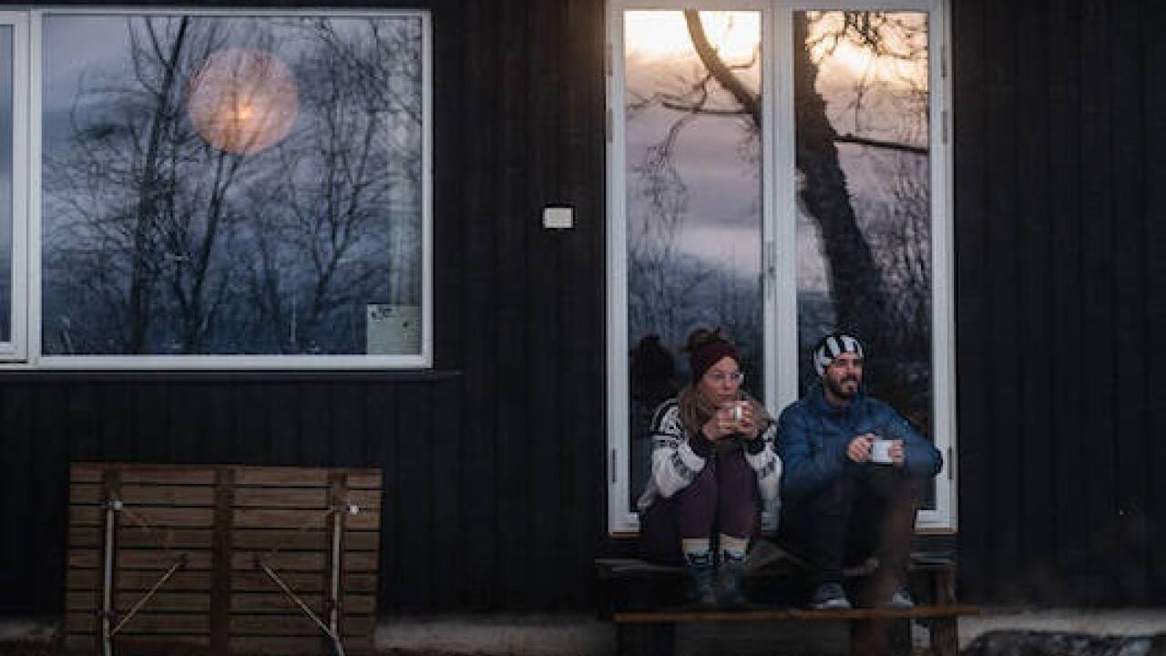 Die Salzburger Weltenradler Angelika Hinteregger und Reinhard Maxbauer  Die Salzburger Weltenradler Angelika Hinteregger und Reinhard Maxbauer