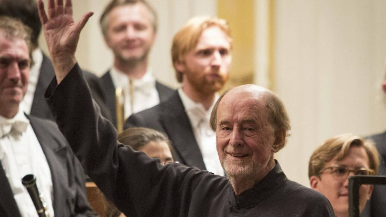 Sir Roger Norrington: Starkstrom aus dem Handgelenk