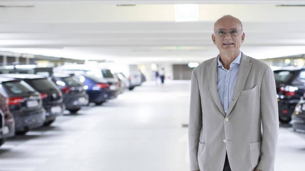 Parkgaragen-Geschäftsführer Helmut Sattler. 