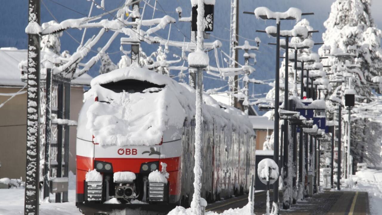 Mehrere Bahnverbindungen waren unterbrochen 