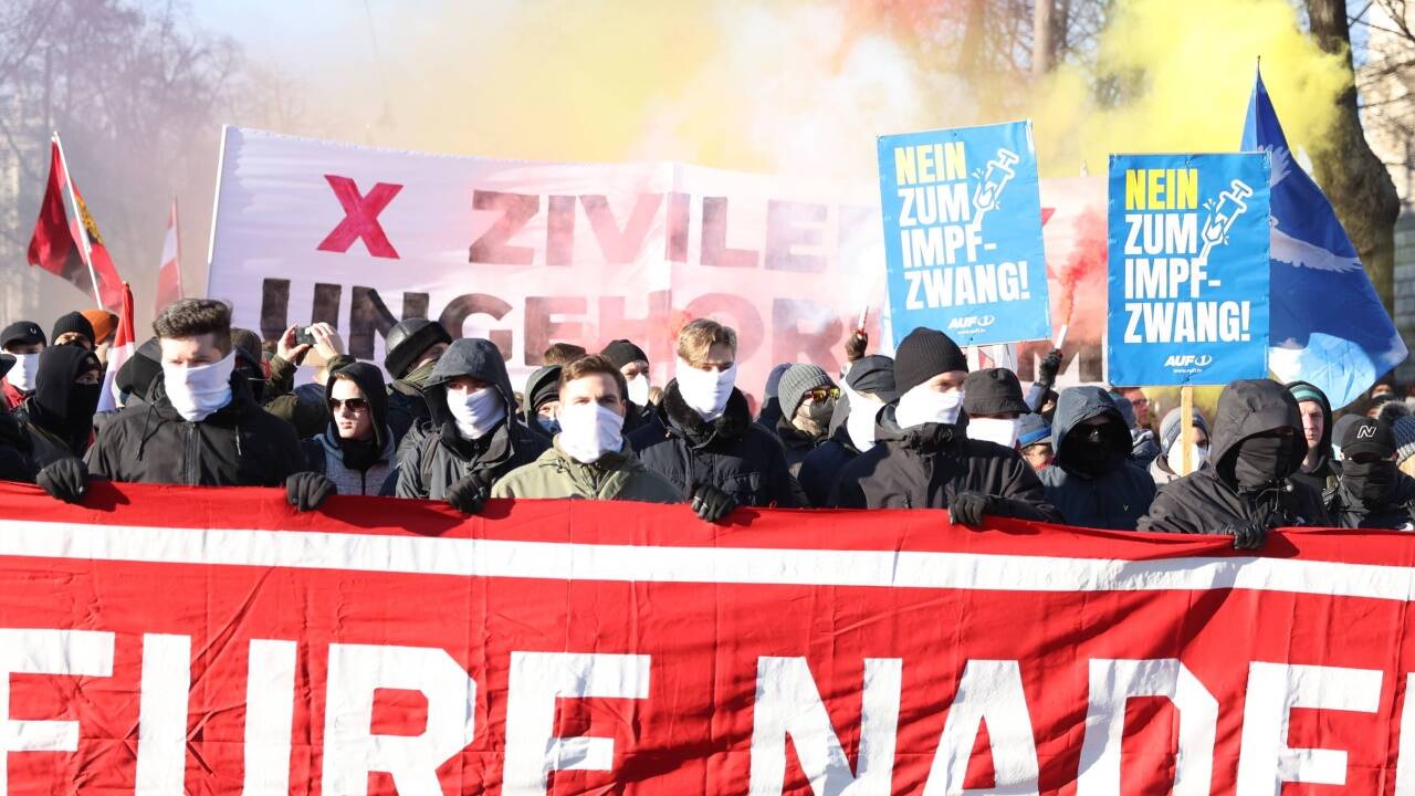 Die Demonstration verlief friedlich Die Demonstration verlief friedlich