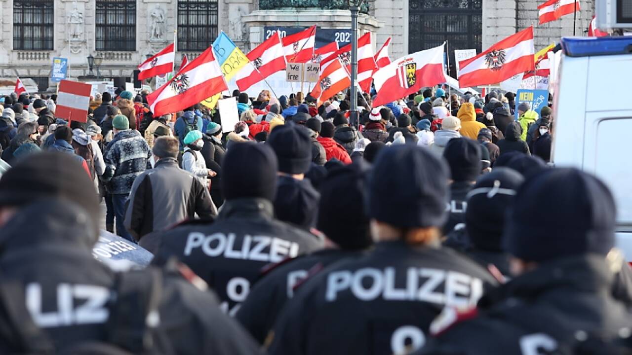 Die Demonstration verlief freidlich Die Demonstration verlief freidlich