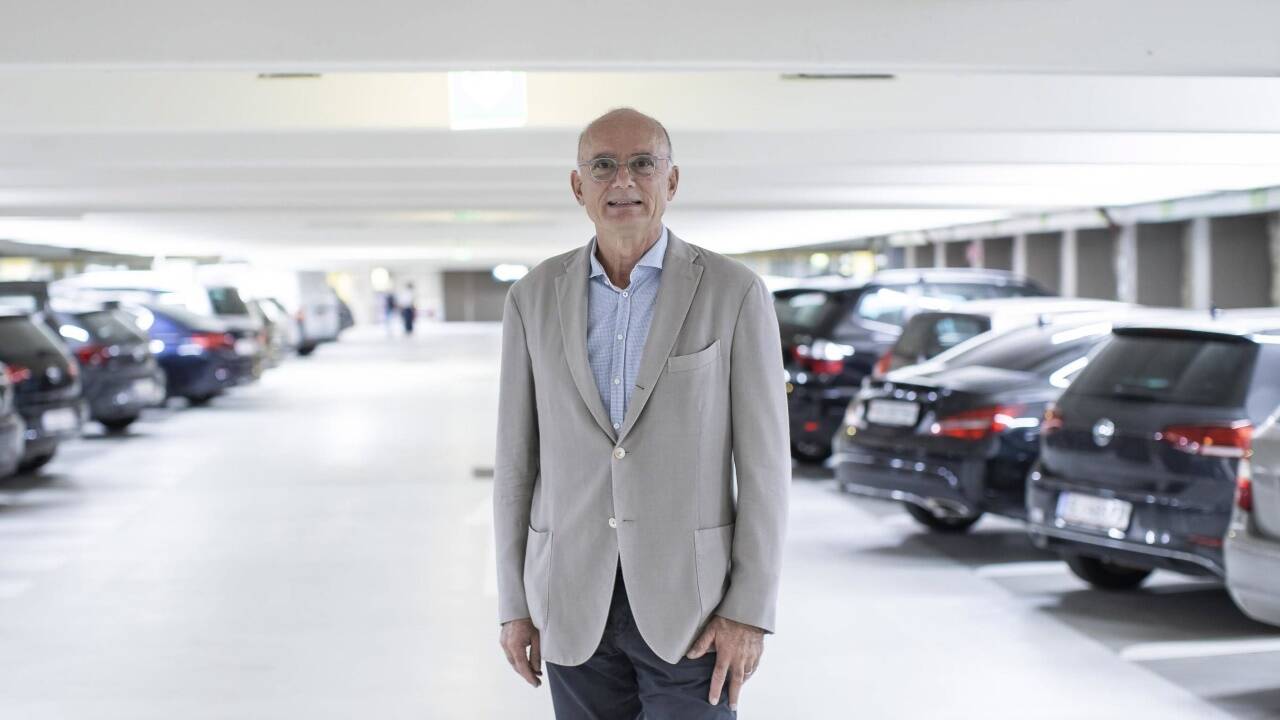 Helmut Sattler, Geschäftsführer der Parkgaragengesellschaft. 
