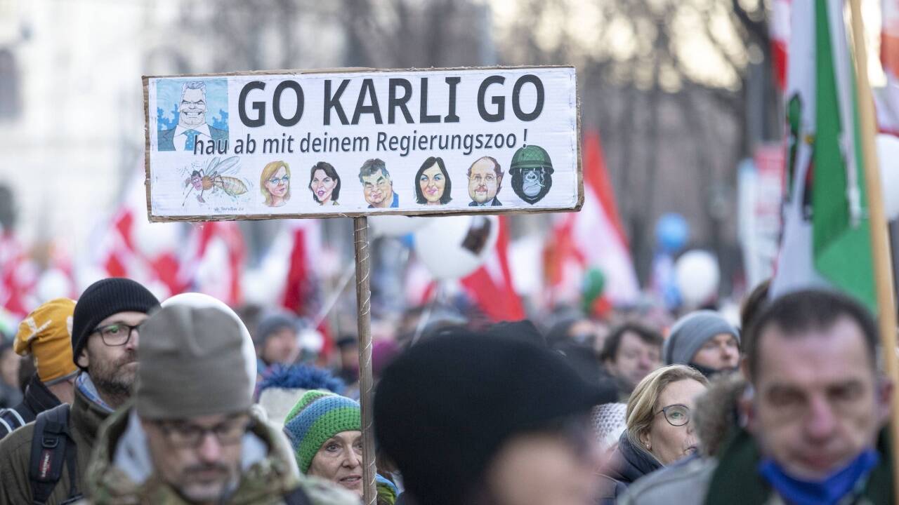 FPÖ-Obmann Kickl versprach Demonstranten 'richtigen Tanz' im Parlament 
